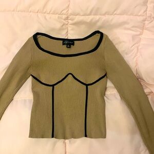 corset sweater,really fits you good,great material,comfy